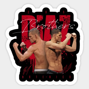 Nick x Nate Diaz Sticker